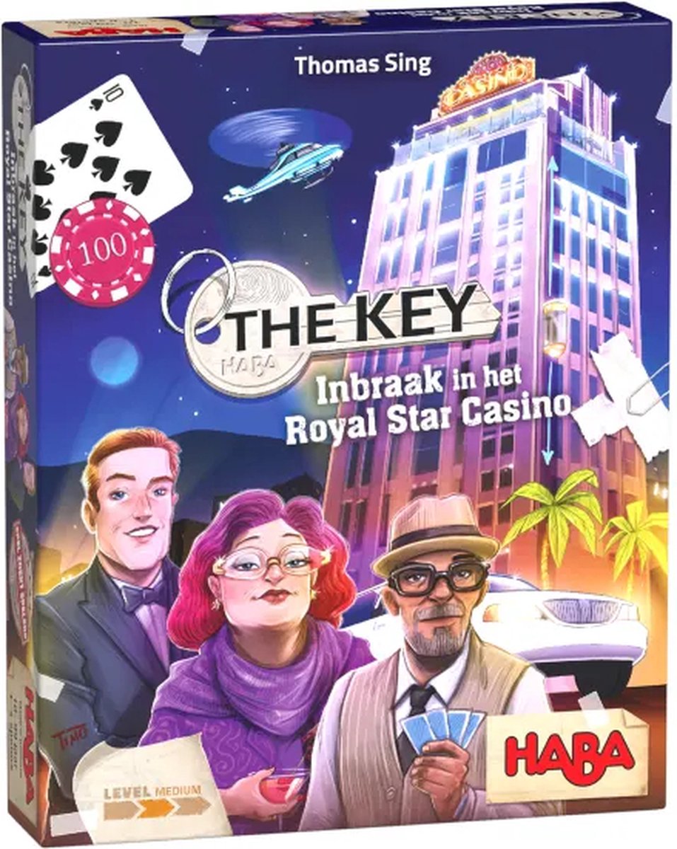 The Key – Inbraak in het Royal Star Casino - Haba spel [10 jaar +]
